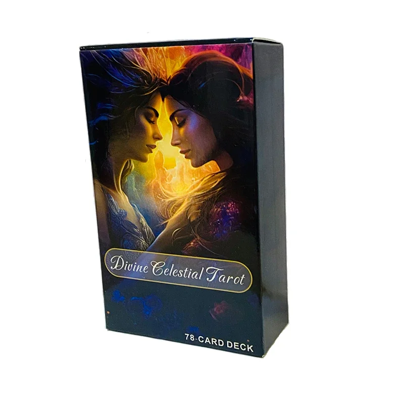 New Divine Celestial Tarot Cards A 78 Tarot Fortune Telling Divination Tools English Tarot Decks for Board Game Fate Divination