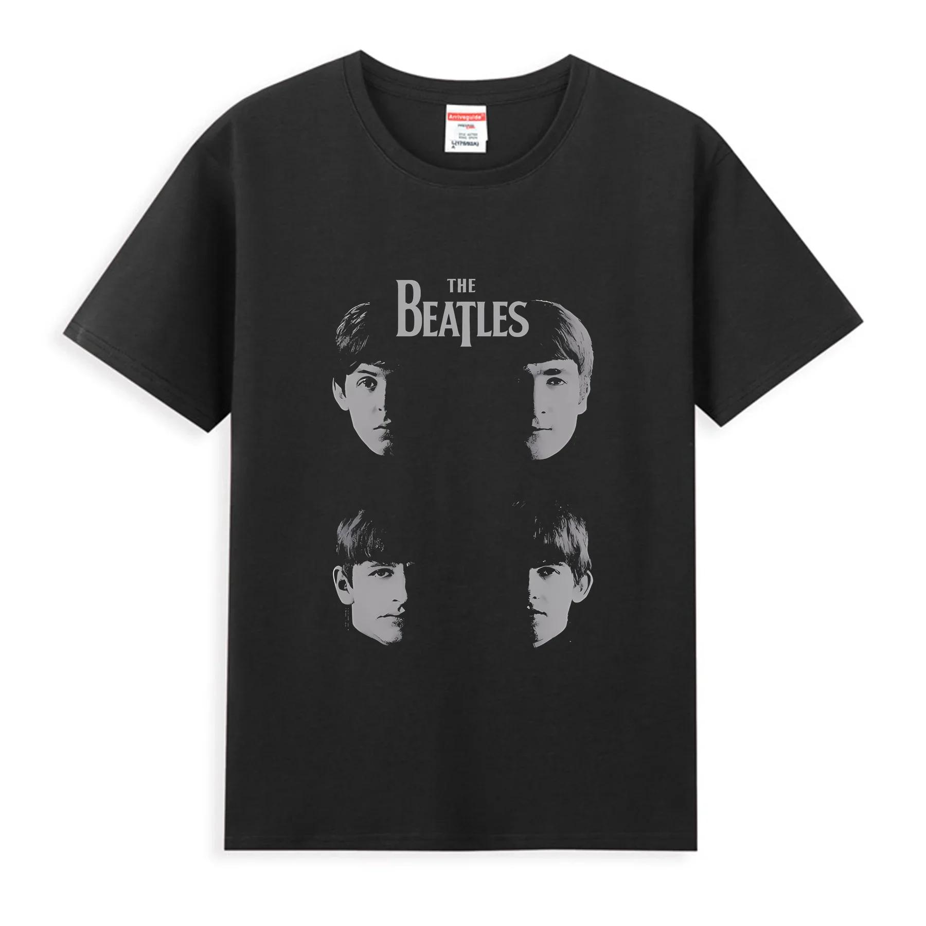 

2024 Men Shadow Faces T Shirt Casual The Beatle T-shirt Graphic Oversized Sports Tops Breathable Comfortable Streetwear S-3XL