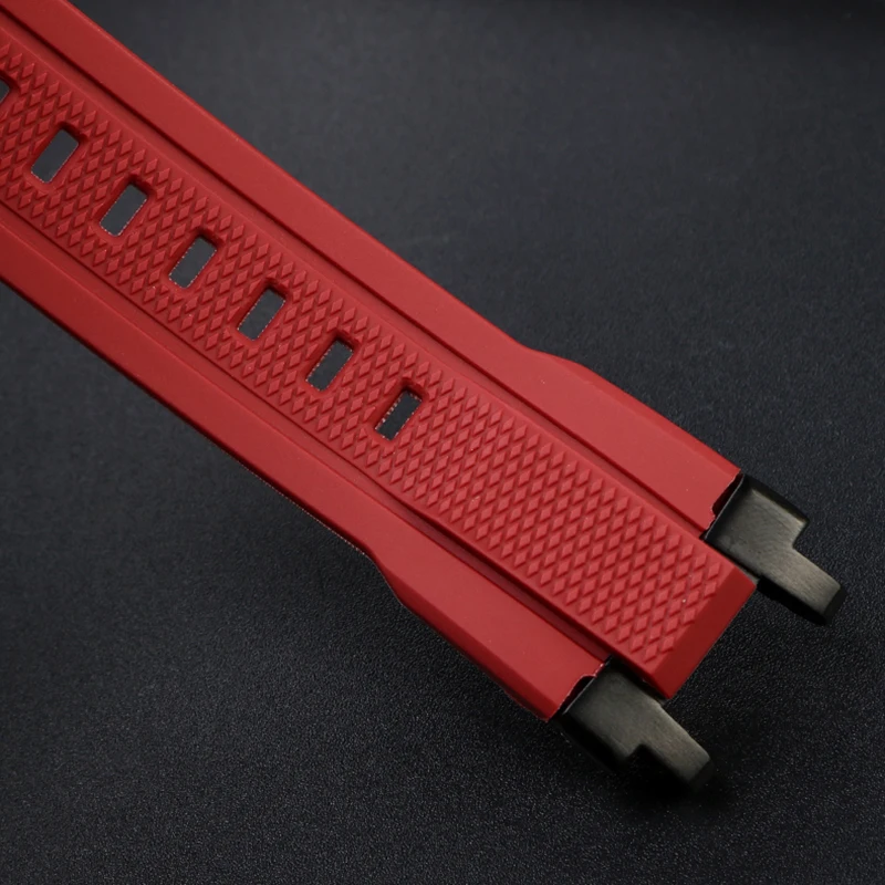 Special Rubber Watch Strap Soft For Casio MTG-B1000/G1000 Watch Band Modified Silicone Watch Belt Waterproof Bracelet for Men