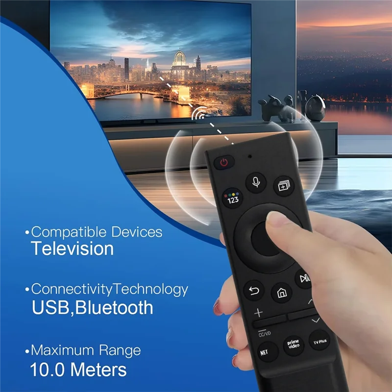 AA60-substituir BN59-01357A controle remoto solar forsamsung 2021 voz energia solar tv controle remoto tm2180e qn9 qn8 qn7 n43ls03aafxza