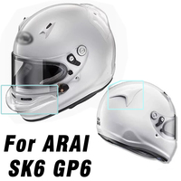 For ARAI SK6 GP6 GP-6 Chin Vent Guard Breath Guard Street Deflector Protector Top Air Vent Cover Helmet Accessories