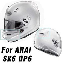 Pour ARAI SK6 GP6 GP-6 Menton Vent Guard Breath Guard Street Déflecteur Protecteur Top Air Vent Cover Casque Accessoires
