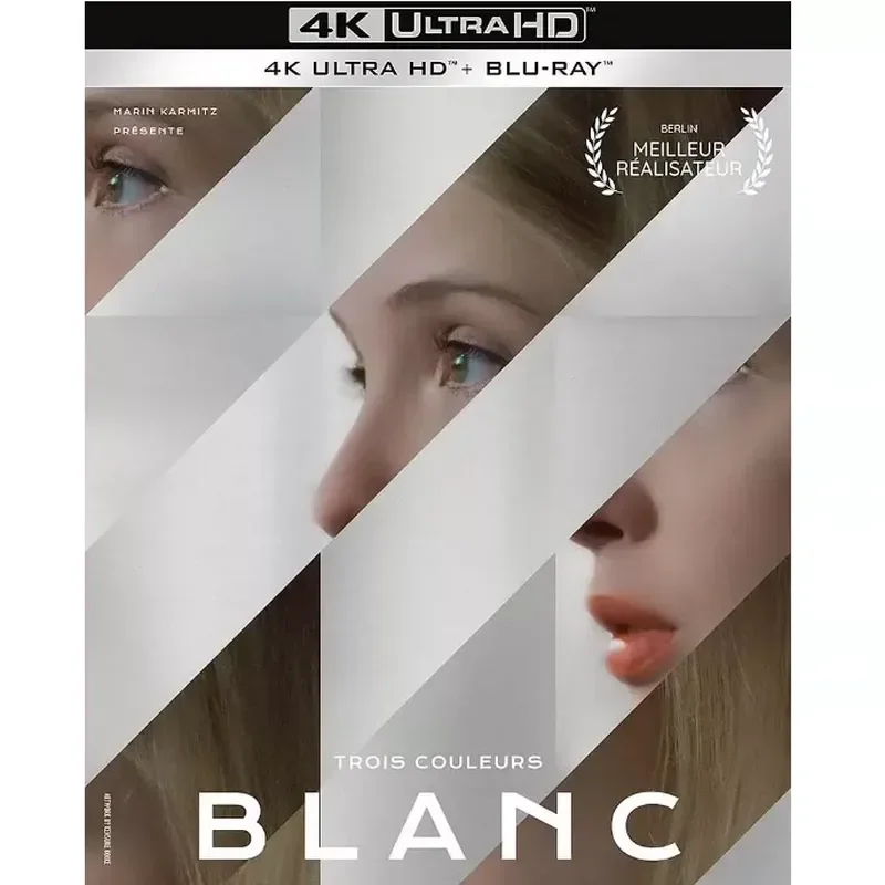 4k-uhd-ブルー、ホワイト、レッド三部作：ホワイト（1994年）、ドルビービジョン、ブルーレイ映画、ブルーレイディスク