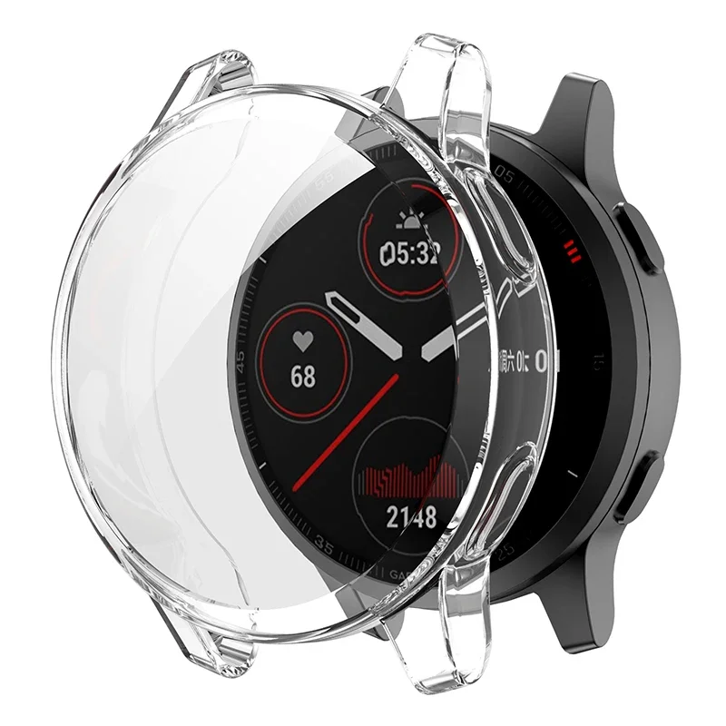 Schutzhülle Schützen Sie Ihre Uhr vor Kratzern und Schäden. TPU-Hülle und Displayschutzfolie für Garmin Vivoactive 4 und Venu2