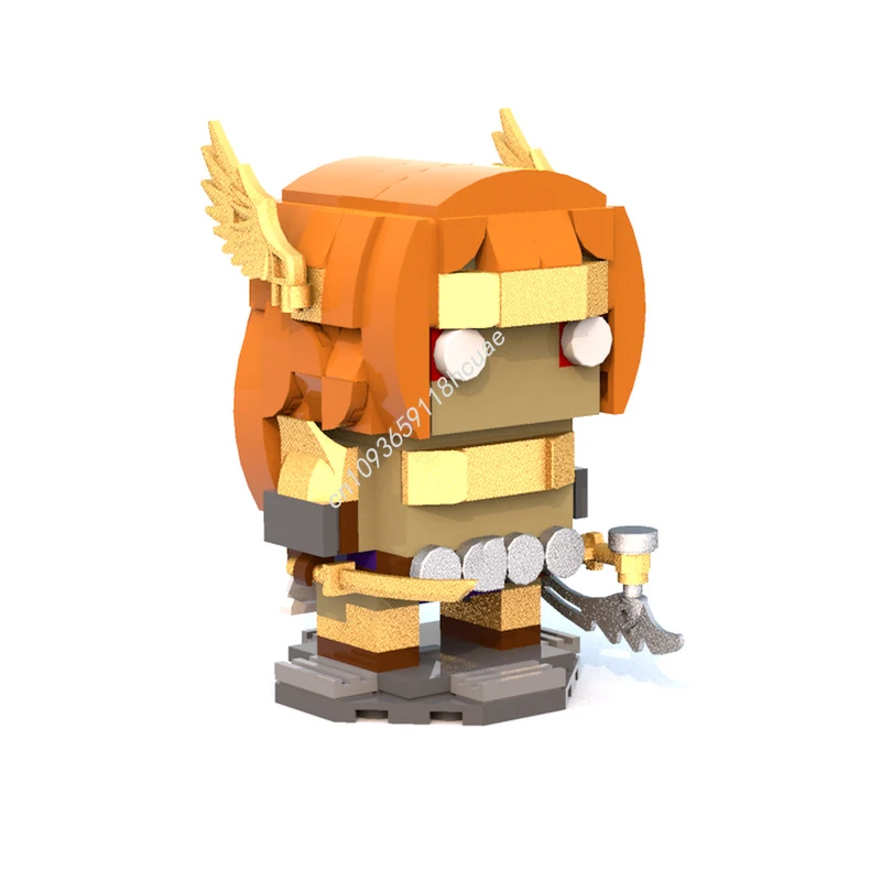 

180 шт. MOC Space Angel Brickheadz строительные блоки Рождественский подарок неограниченное количество творчества DIY идеально подходит для индивидуальных строителей