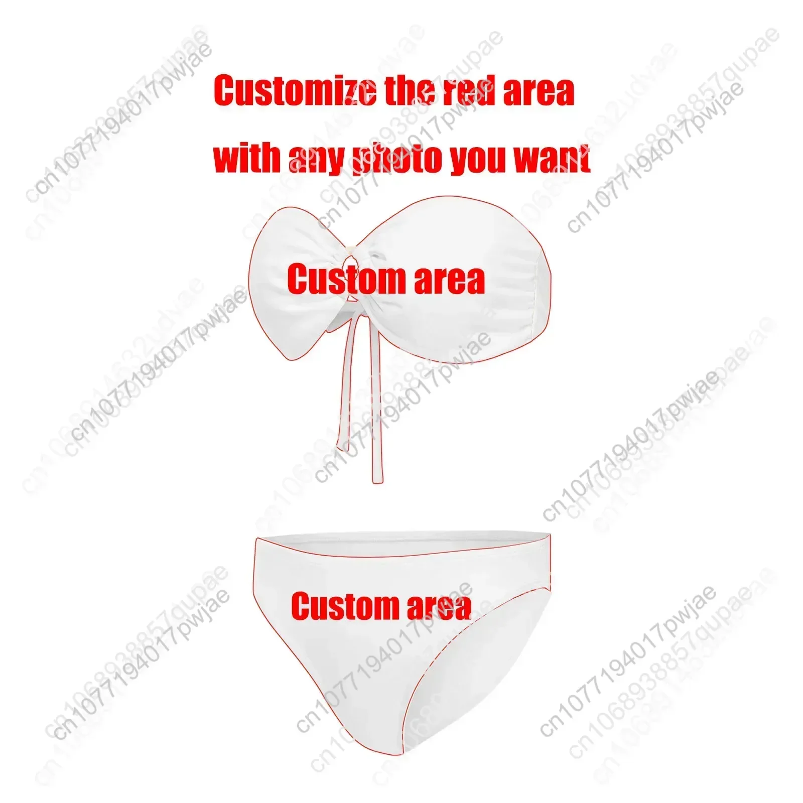 KPOP Cha EunWoo Strapless Swimsuit Bikini Womens Bathing Suits Fashion Swimwear Pool Party Beach Sexy Bikini Customize Beachwear