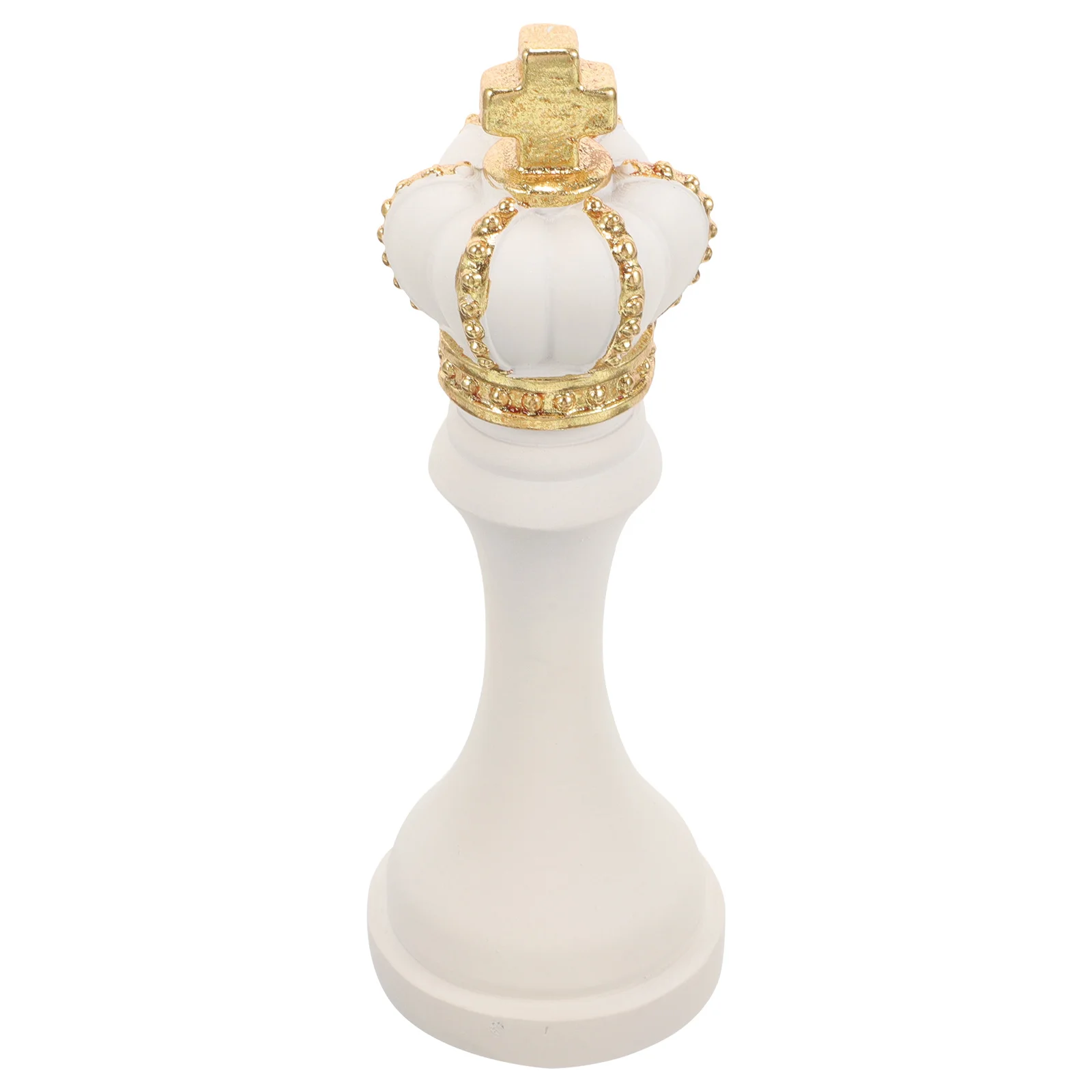 

Resin Chess Statue Ornament Desktop International Chess Decor Resistance Unique Artistic Touch Home Office Gift