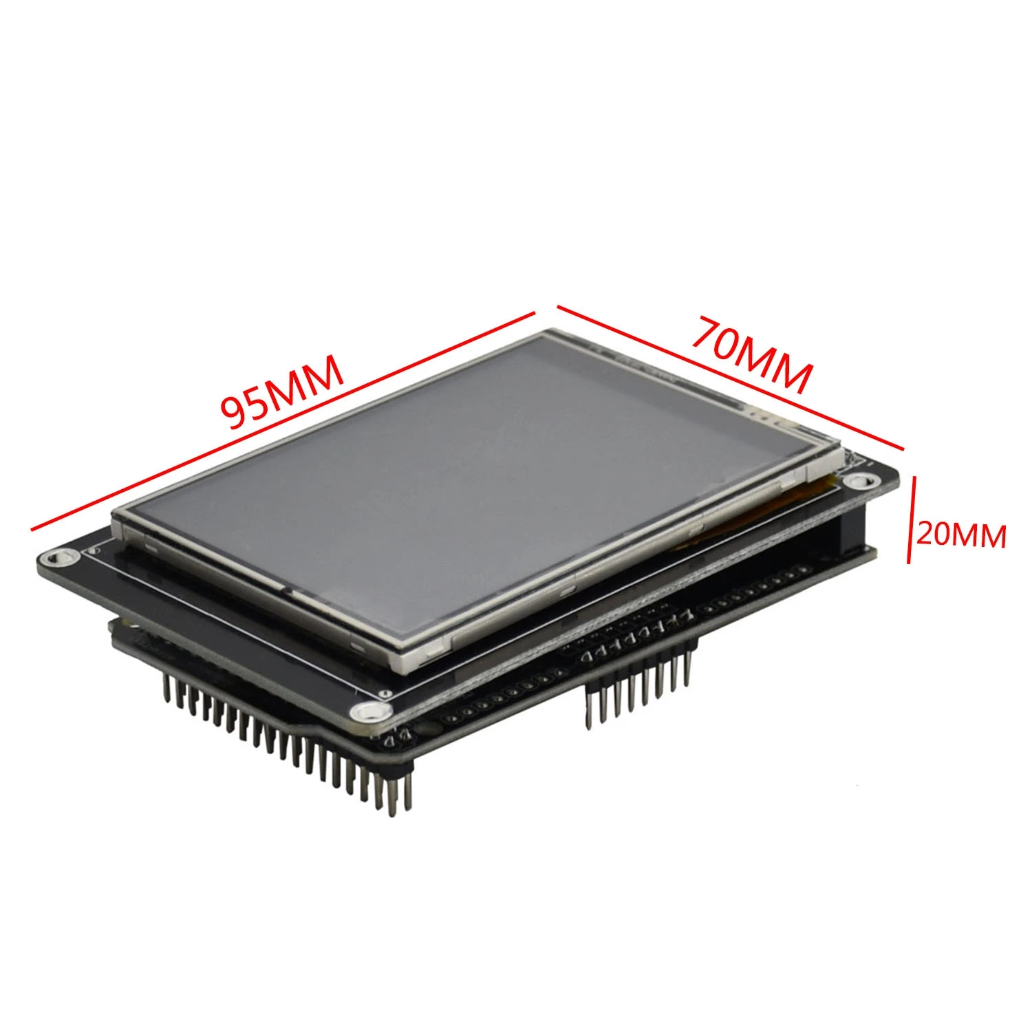 ABRI-3.2 Inch Tft Lcd Display + Tft/Sd Shield For Arduino Mega 2560 Lcd Module Sd Level Translation 2.8 3.2 Due