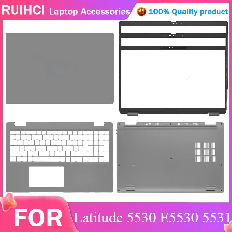 Nuevo para Dell Latitude 5530 E5530 5531 Precision 3570 3571 M3570 accesorios para ordenador portátil cubierta trasera Lcd/bisel frontal/reposamanos/inferior