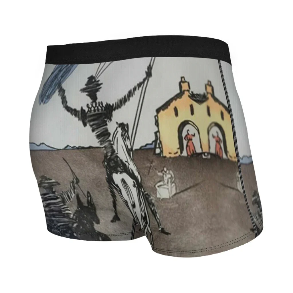 Horse Salvador The Artist Underpants Cotton Panties Male Underwear Print Shorts Boxer Briefs