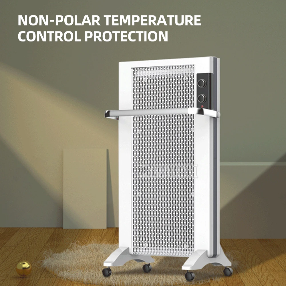 การพาความร้อนในครัวเรือนพื้นที่ขนาดใหญ่เครื่องทําความร้อนไฟฟ้า Graphene เครื่องทําความร้อนแนวตั้งประหยัดพลังงาน WARM Air Blower
