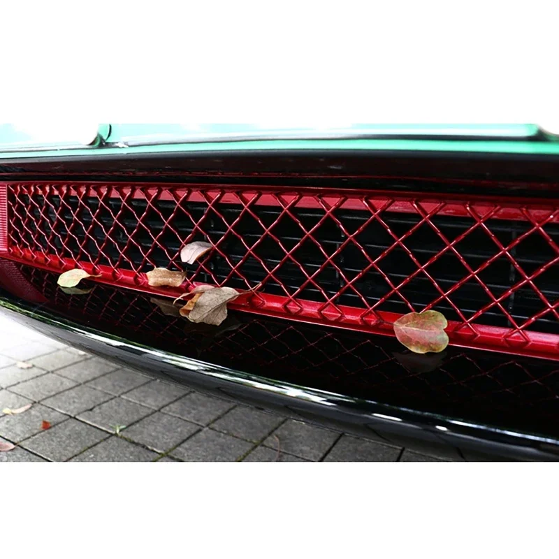 For Tesla Model 3 Model Y Front Bumper Lower Grille Air Vent Net Insect Dust Proof Protection Cover image 5