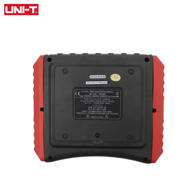 UNI-T Multifunction Installation Tester UT595 Insulation Resistance Tester Earth Ground Line Loop Impedance Tester