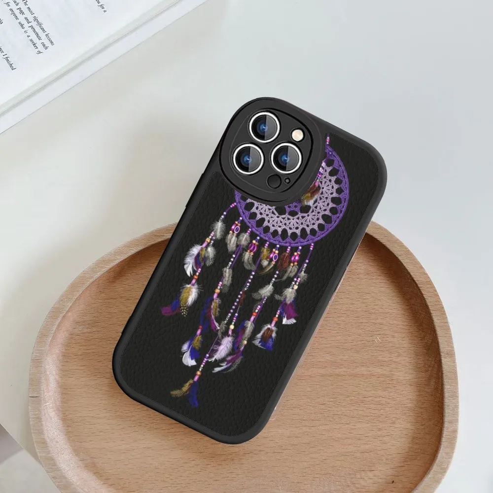 Dream catcher Phone Case Hard Leather For iPhone 14 13 12 Mini 11 14 Pro Max Xs X Xr 7 8 Plus Fundas