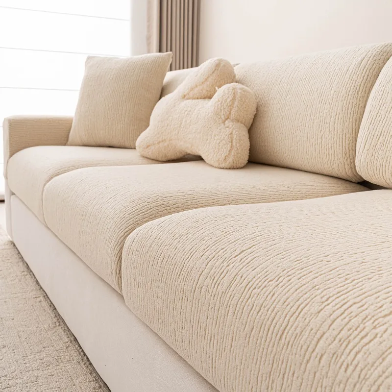 2026 New Universal Full Coverage Sofa Cover Super Gripping Non Slip Couch Cover Secure Fit Abrasion Resistant Seat Protector