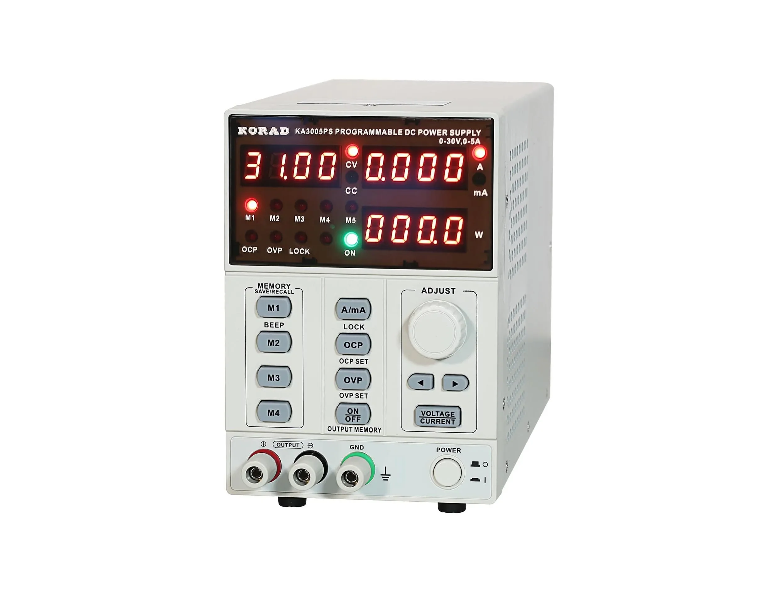 30V 5A KA3005PS Adjustable Digital Laboratory Programmable DC Power Supply RS232 USB Interface 220V