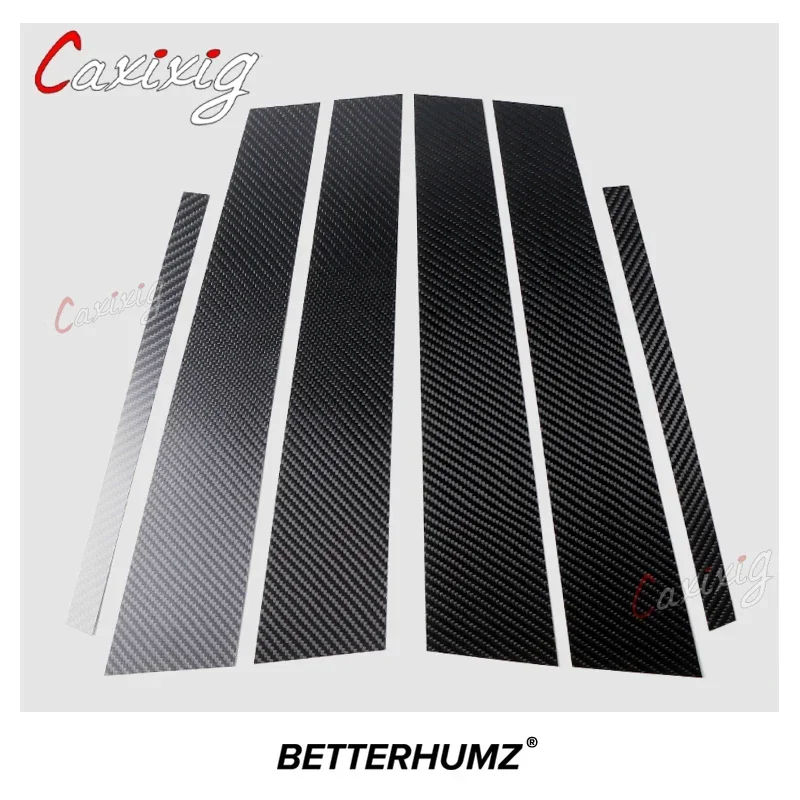

Carbon Fiber Car Body B C Pillars Post Cover Trim Decoration Stickers For BMW F30 F20 G20 E90 F10 E60 G30 E46 E61 X5 E70 X1 X3
