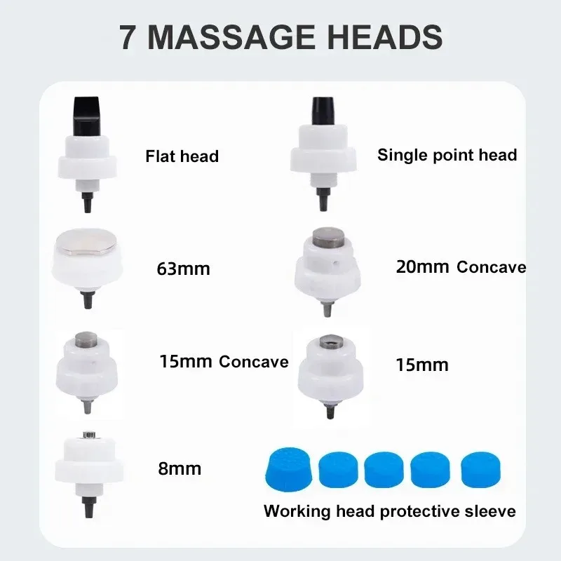 NEW Shockwave Therapy Machine Physiotherapy Shock Waves Vibrator-Massagers Muscle Machine Health Body Massager Pain Relief Spa view 5