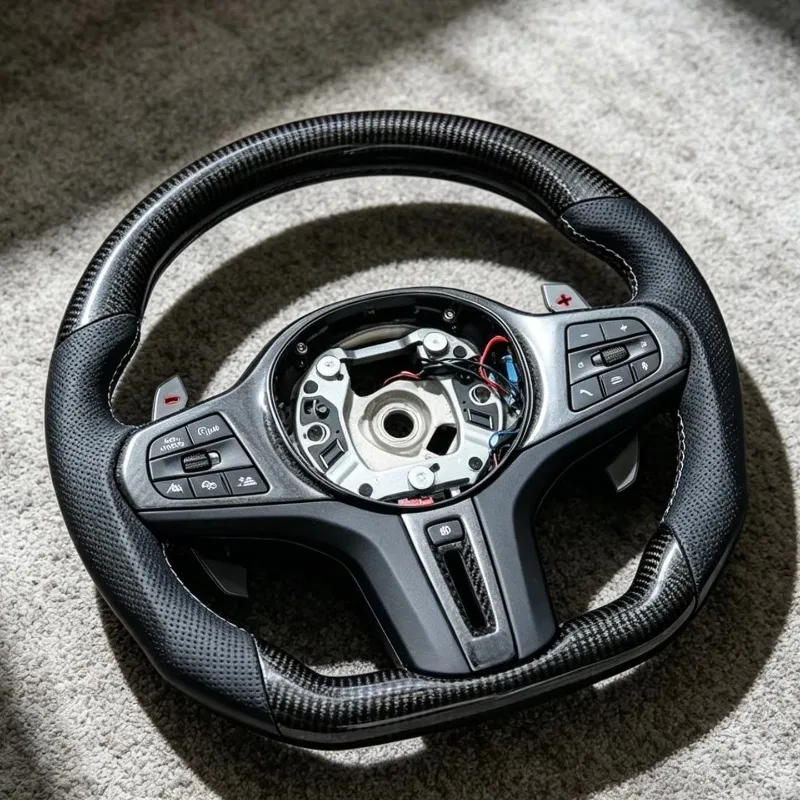 Carbon Fiber Steering Wheel for BMW G80 F15 F30 F36 F22 F25 F32 M3 M5 G28 G42 G20 G28 G29 G30 G32 G38 U11 G60 G82