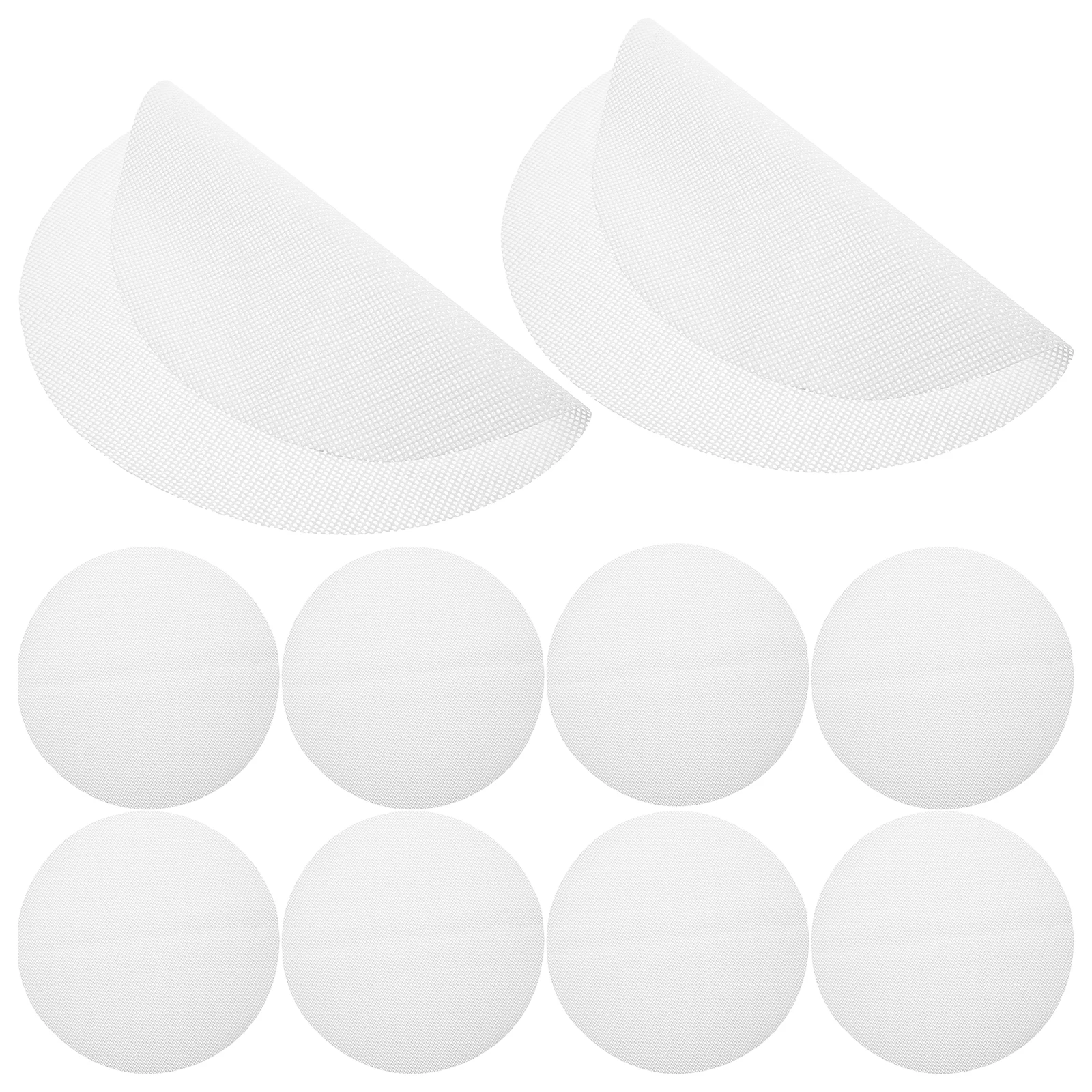 

12pcs Steamer Mat Reusable Silicone Liners Nonstick Baking Mats for Dumplings Dim Sum Cooking Air Fryer Dehydrator Easy Clean