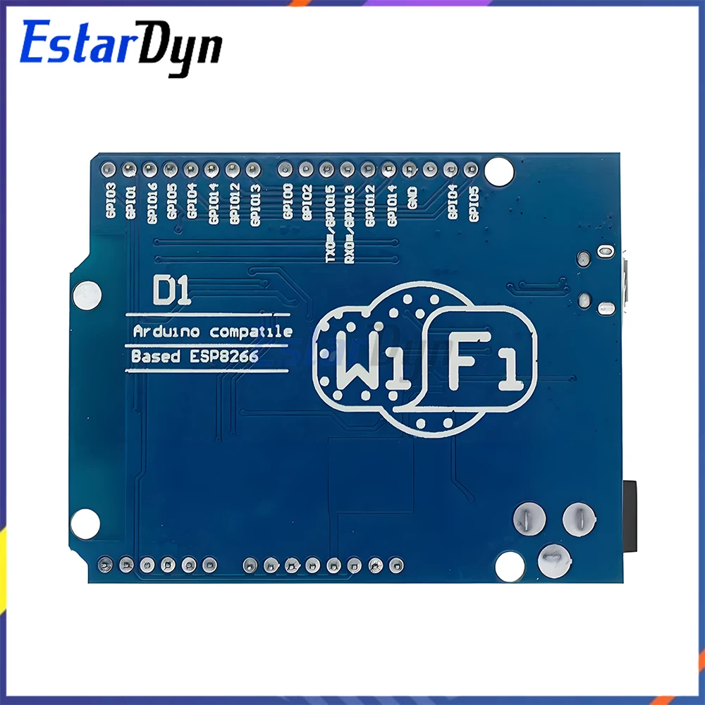 ESP8266 Module ESP-12F ESP-12E WiFi Board for WeMos D1 UNO R3, IoT Smart Home Development