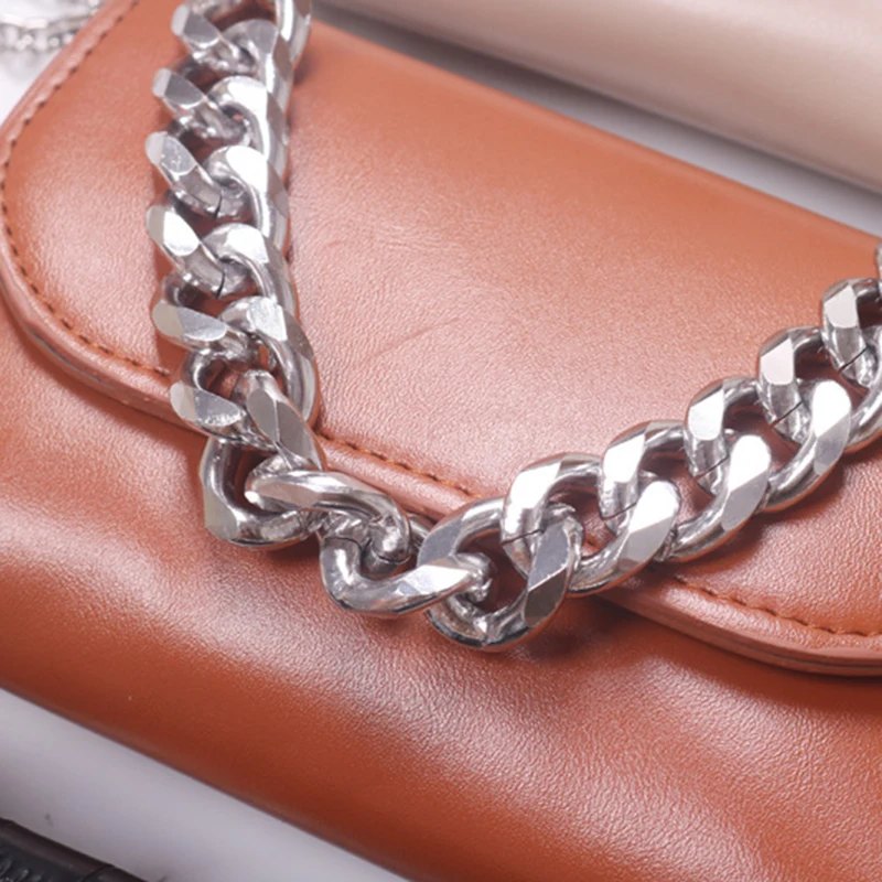 Simple Fashion Crocodile Pattern Chain Bag PU Leather Belt Waist Bag Pack For Women Belt Bags