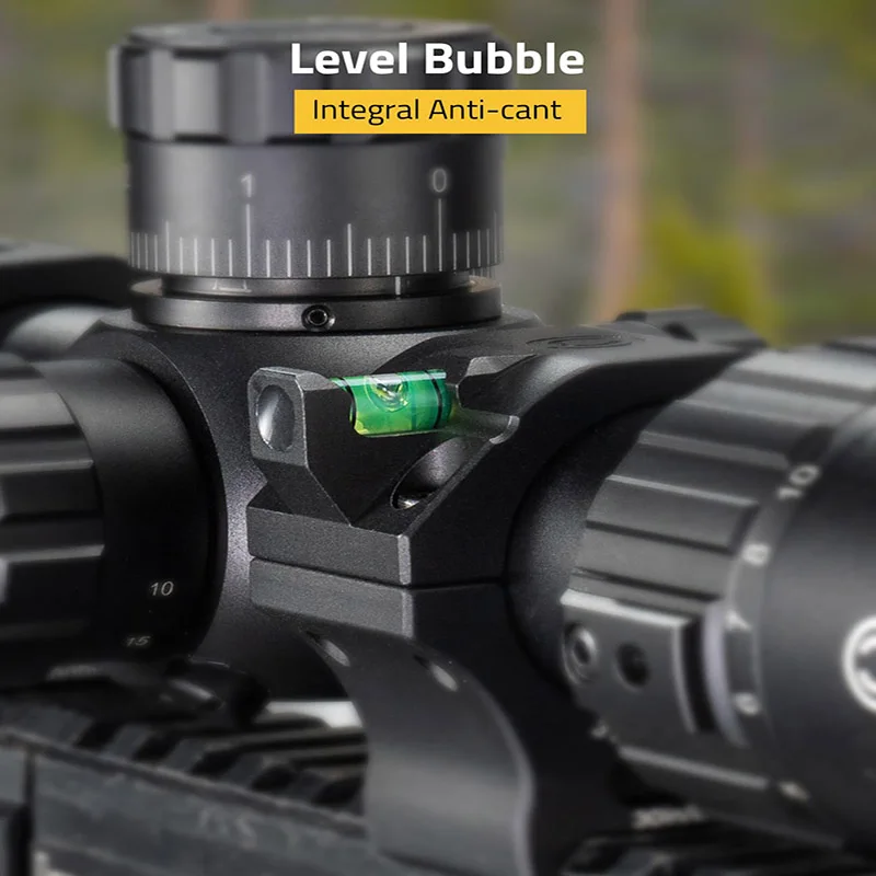 CVLIFE 30mm Scope Rings 2 Pcs Precision Scope Mount with Level Bubble for Picatinny Rails Hunting Accessory 0.9/1/1.26inch Heigh