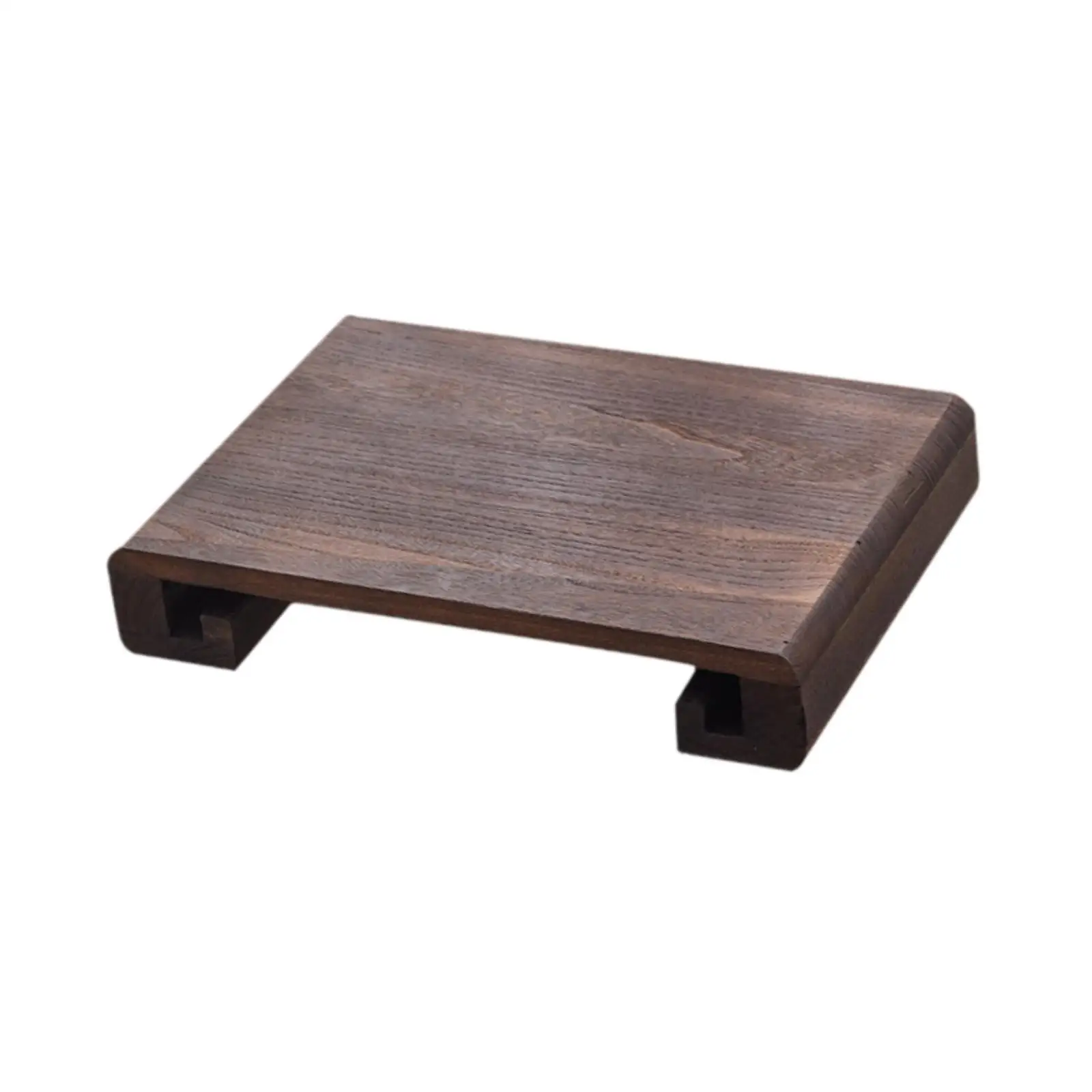 Portable Wood Floor Table Small Bench for Living Room Furniture Home Side Table Modern image 5