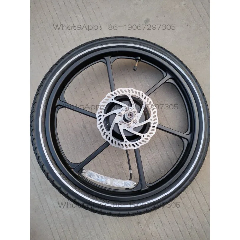 Bafang integrierter Hinterradmotor 48V 20 Zoll, mit Scheibenbremse und variabler Geschwindigkeitsfreilaufvorrichtung.