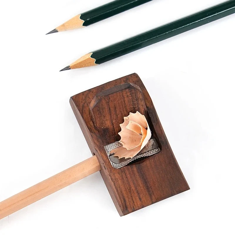 1PC Mini Pencil Sharpener Pencil Grinder Woodiness Special Planer for Sharpening Pens Charcoal Lead Sharpening/Grinding Pencil