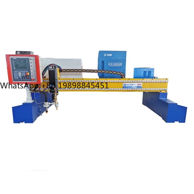 LGK 120 200 Ampere CNC-Pilot-Bogenplasmaschneider mit integriertem Kompressor