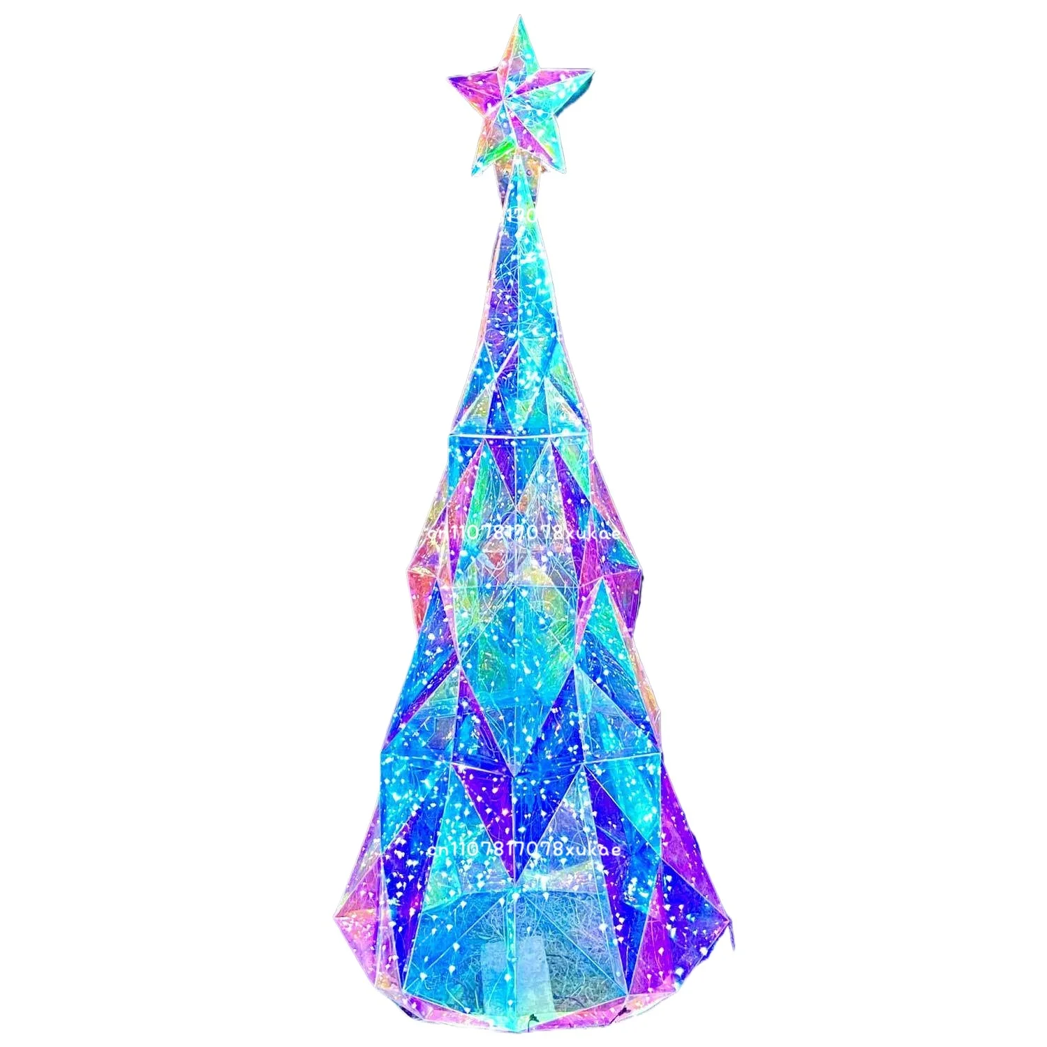 Color Changing LED Christmas Tree Lights Commercial Holiday Decoration For Mall Shop Window Display And Party view 3