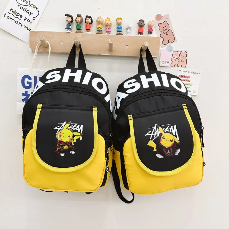 Pikachu Anime Kids Boys Backpack, Cute Small Capacity Pokemon Schoolbag, Suitable For Traveling Shopping, Birthday Gift