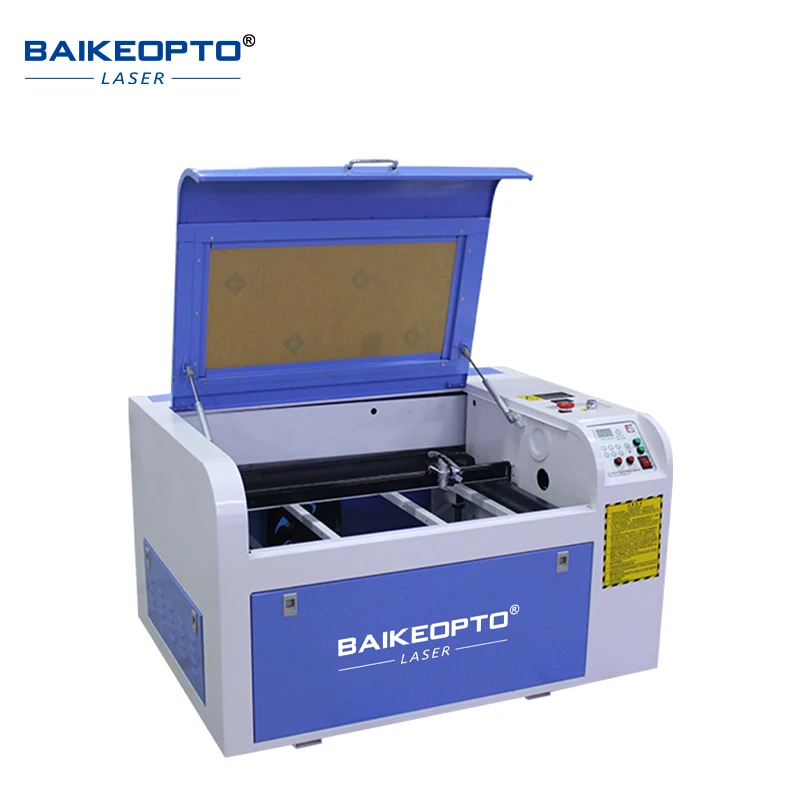 

BK-K6040D 40*60 CM Plastic Wood Acrylic Glass Leather MDF Plywood Rubber Stone Crytal CO2 Laser Engraving Cutting Machine