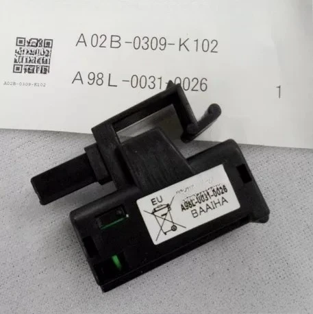 。.for Fanuc numerical control battery A02b-0309-k102 3V , original genuine A98L-0031-0026.。
