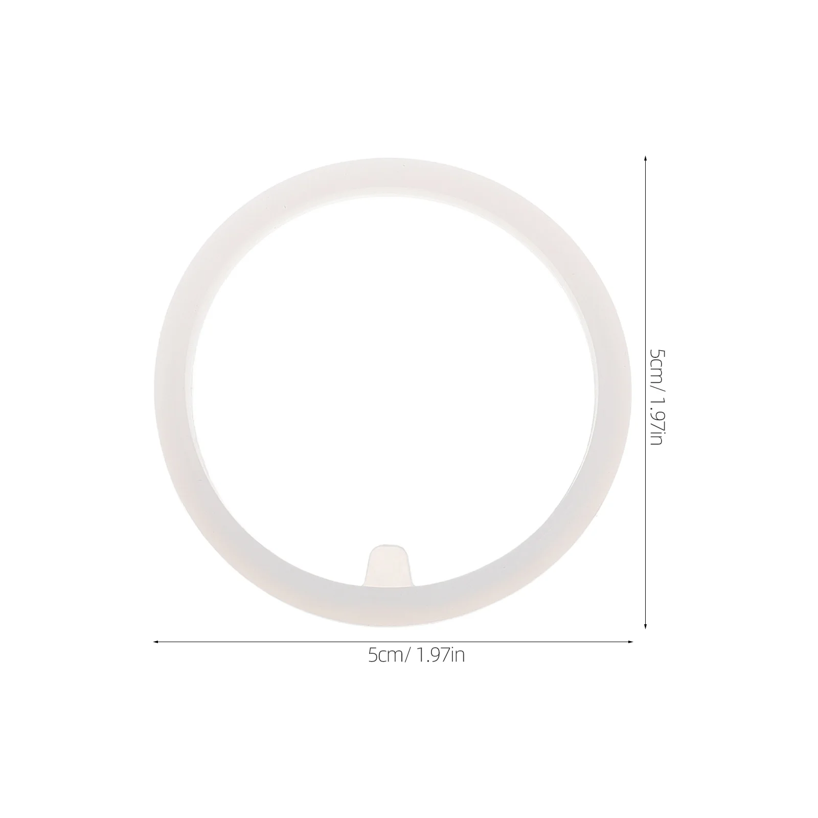 مضخة الثدي الكهربائية استبدال طوقا سيليكون حلقة الختم لمضخة مانعة للتسرب دائم قابلة لإعادة الاستخدام ملحق تغذية الطفل #3