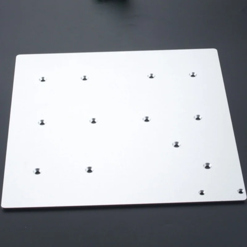 

265*250*3mm Hot bed aluminum plate For Anycubic Vyper 3D printer accessories Heatbed platform CNC