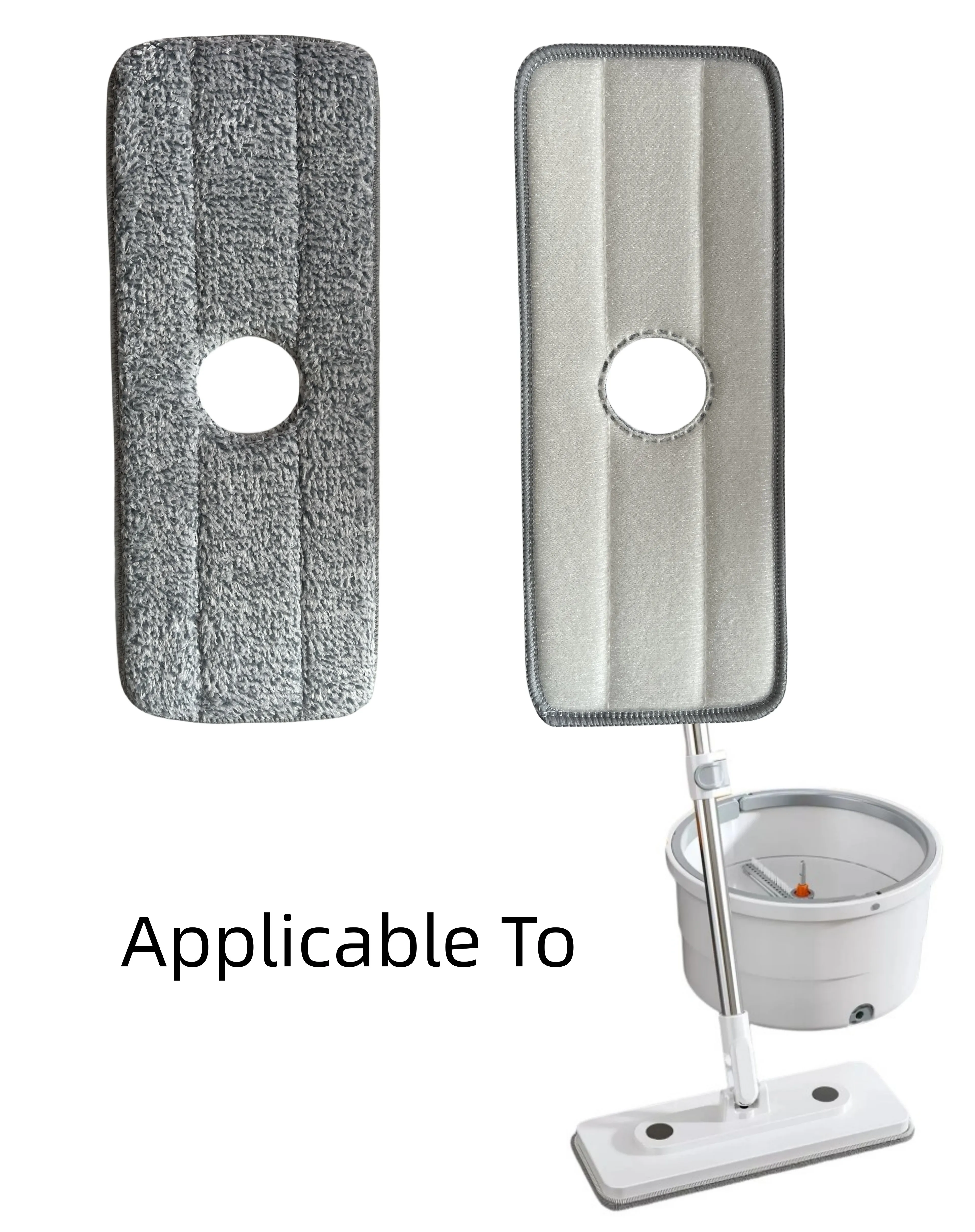 

Mop Replacement Cloth Microfiber Suitable for cleaning And Separating Mop Buckets