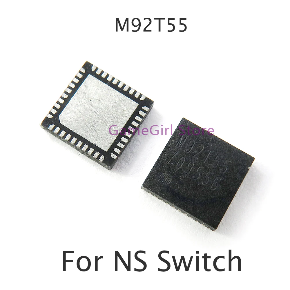 10pcs For NS Switch Original M92T55 Chip HDMI-compatible Motherboard Charging Management Came Bluetooth Dock Control IC