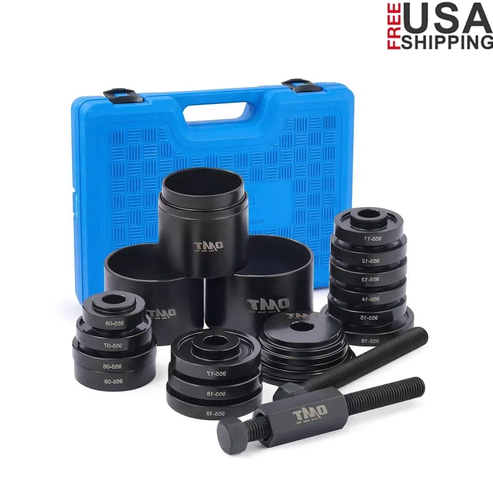 

24pc Wheel Bearing Puller Tool Kit Front Wheel Drive Bearing Removal Installation Universal Mechanic Set Automotive Repair