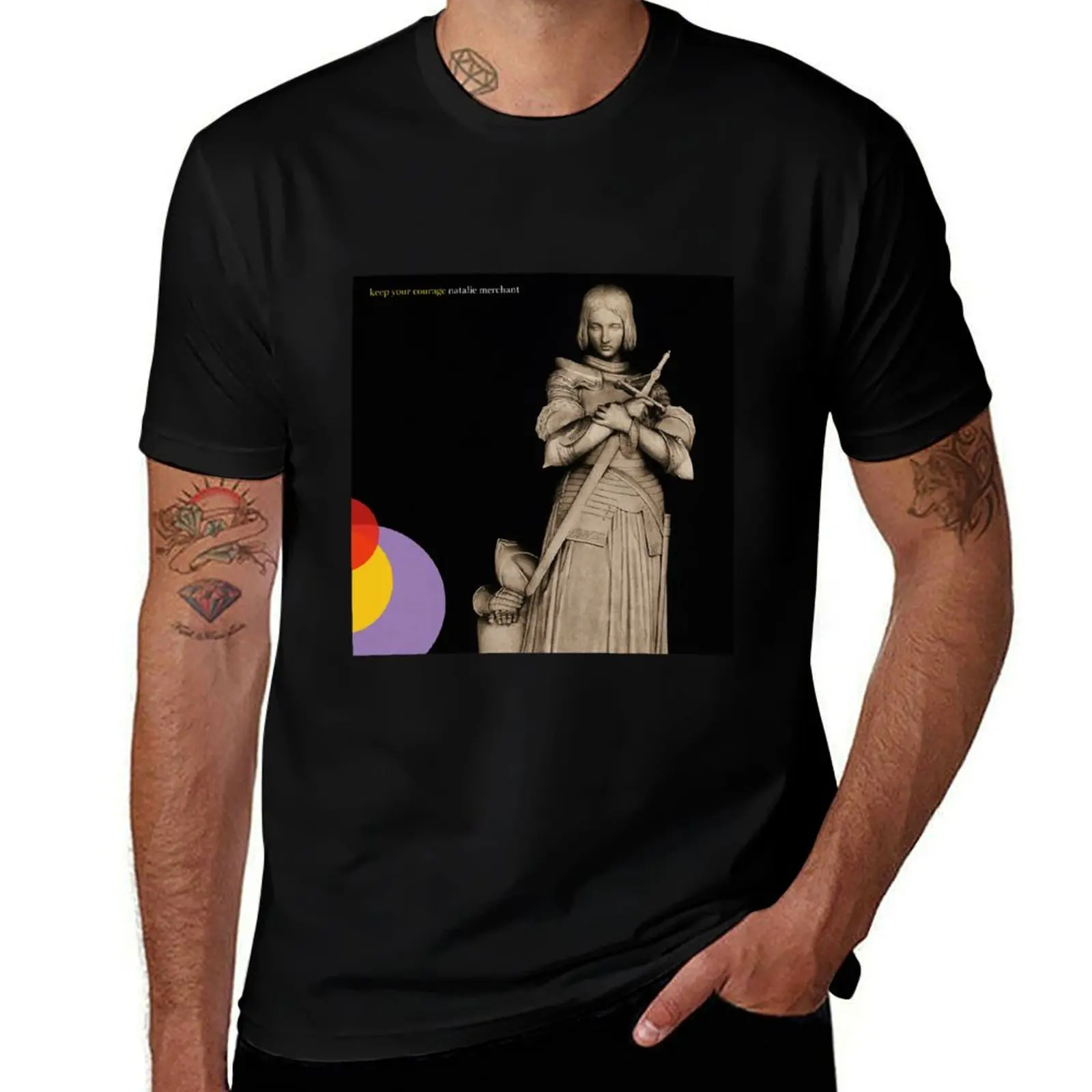 

Keep Natalie Your Courage Merchant T-Shirt blacks boys animal print essential t shirt Men's cotton t-shirt