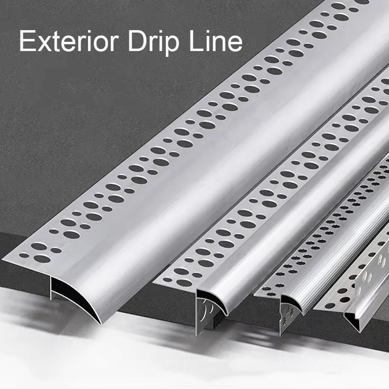 

Алюминиевый сплав Eagle Beak Drip Line Открытое окно Водонепроницаемый алюминиевый профиль Дефлектор воды Дренажная кромка на крыше