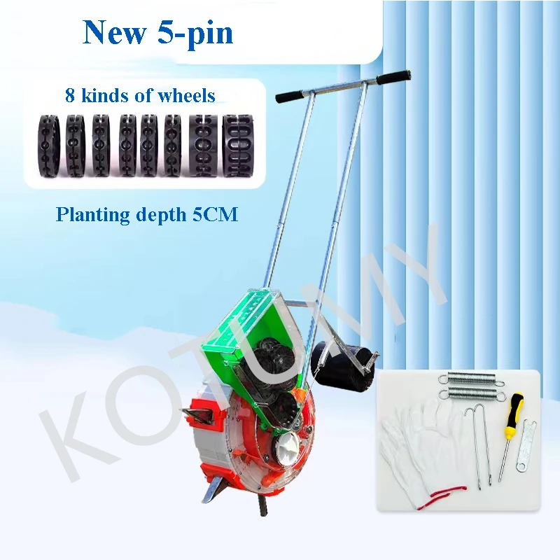 Hand-push Artificial Seeder Seed Planter Machine/ Hand Seeding Machine Peanut Corn Soybeansorghum Cotton Upland Rice Precision