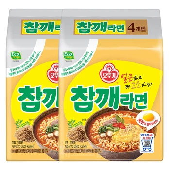 오뚜기 참깨라면 멀티팩(115g X 4개입) 460g 2멀티팩