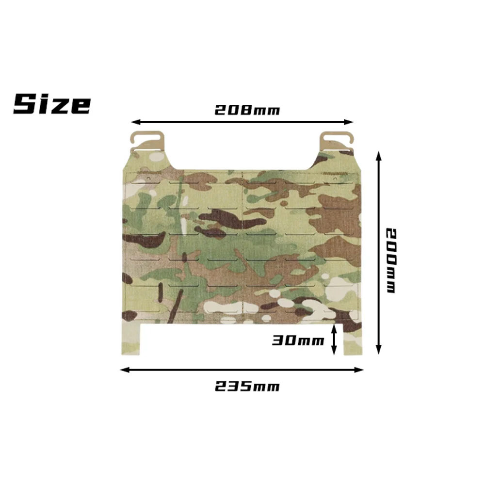 Molle Flap Frontale Tattico G Gancio Adatta Il Pannello Frontale Basso Profilo Berry Conforme Per GP Pouch Chest Rig Caccia FCPC V5 Vest