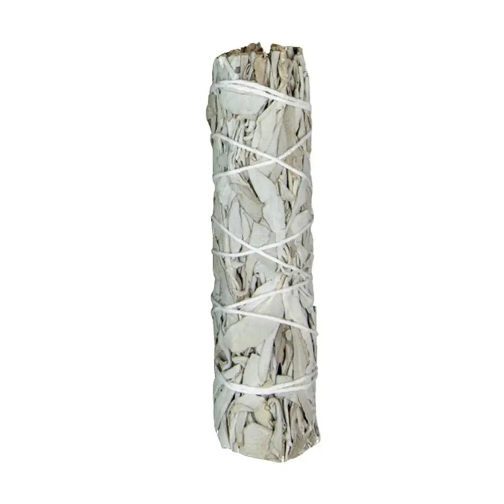 10cm White Sage Bundle Portable Practical Spiritual Incense Sticks Natural Multifunctional California Smudge Stick Wand