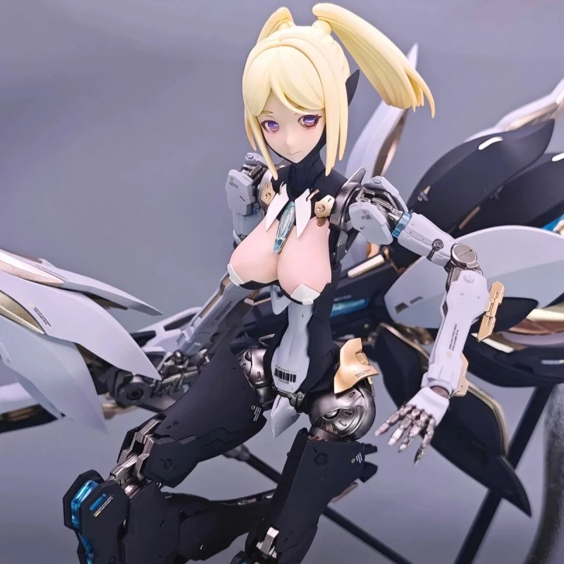 

In-stock Hemoxian & HCZ Rosa Project Star Lily 1/10 Plastic Model Kit Mecha Girl Dual Form Magnetic Replacement Collectible Toy