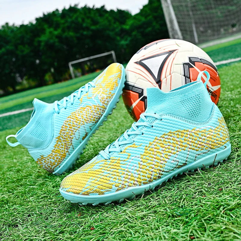 

Мужские футбольные бутсы, оригинальные футбольные бутсы для тренировок на траве, кроссовки для профессионального общества, спортивные футбольные бутсы TF/FG для спорта на открытом воздухе