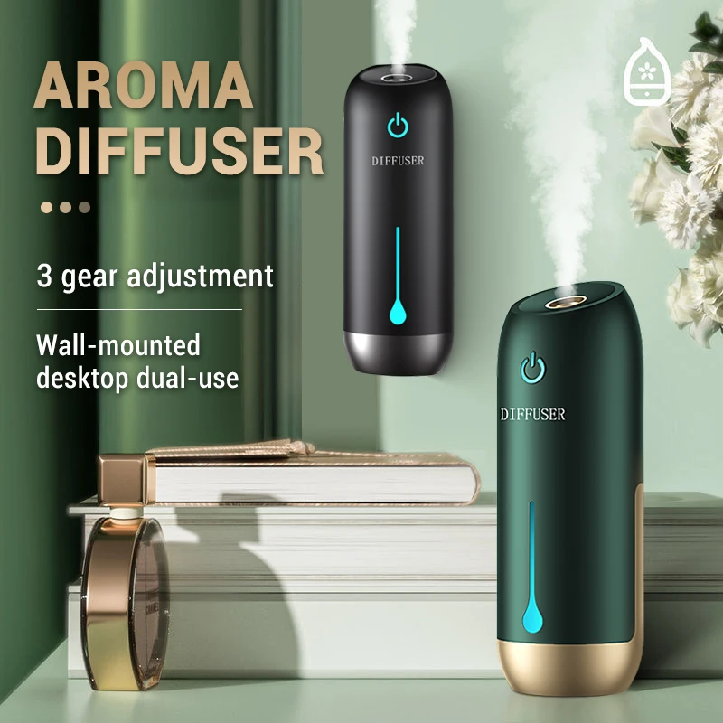 Portable Air Purifiers for Home Fragrance Oil Smart Aroma Diffuser Car Air Freshener 3 Modes Wall-Mounted Perfume Mist Maker