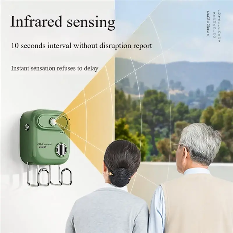 FFYY-Reminder de saída Lembrete de voz inteligente Artefato Indução inteligente automática para sair para esqueça seus sensor de chaves